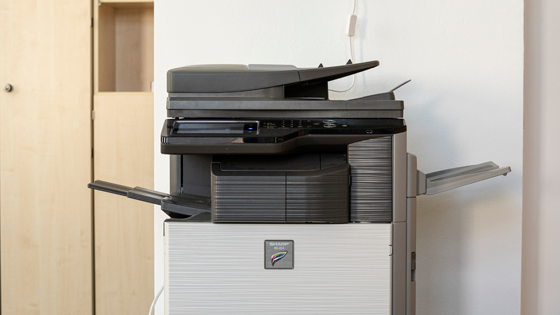 ein modernes Kopiergerät